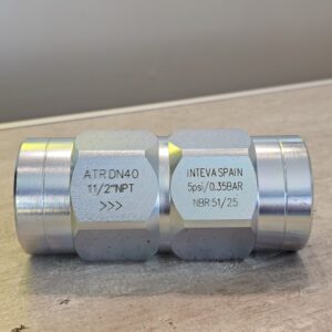Valvula Check 1 1/2" NPT,300 bar/ 5 psi (ATR DN40)