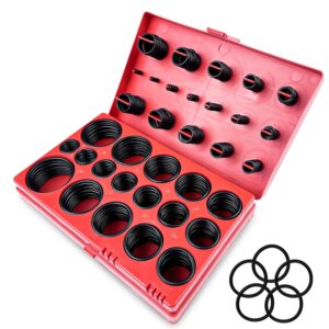 Juego de Sellos Oring Universal 382 Pcs Metrico Profesional 70 SHORE
