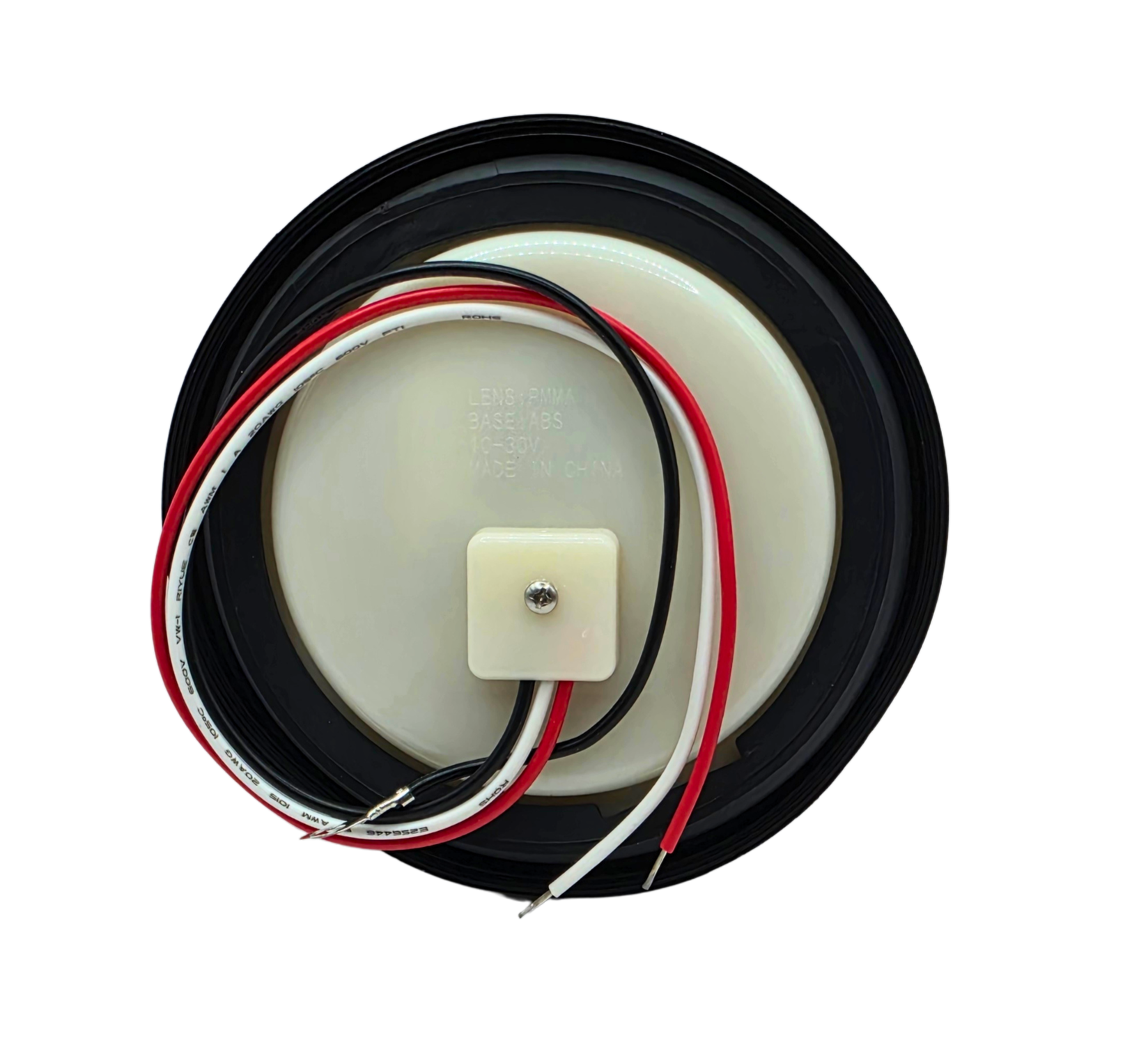 Farol Trasero LED Rojo Redondo 4 Pulgadas 12/24V Bivoltaje - Imagen 2