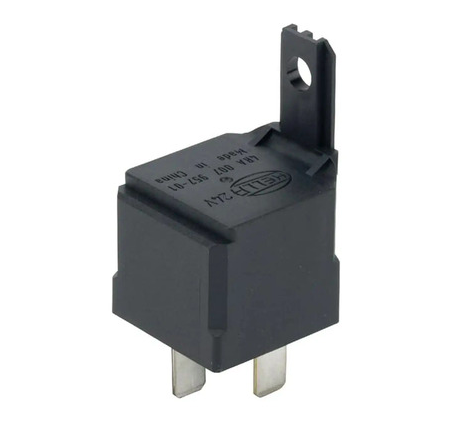 Relay 24V 20 AMP 4 pines con Resistencia y Soporte