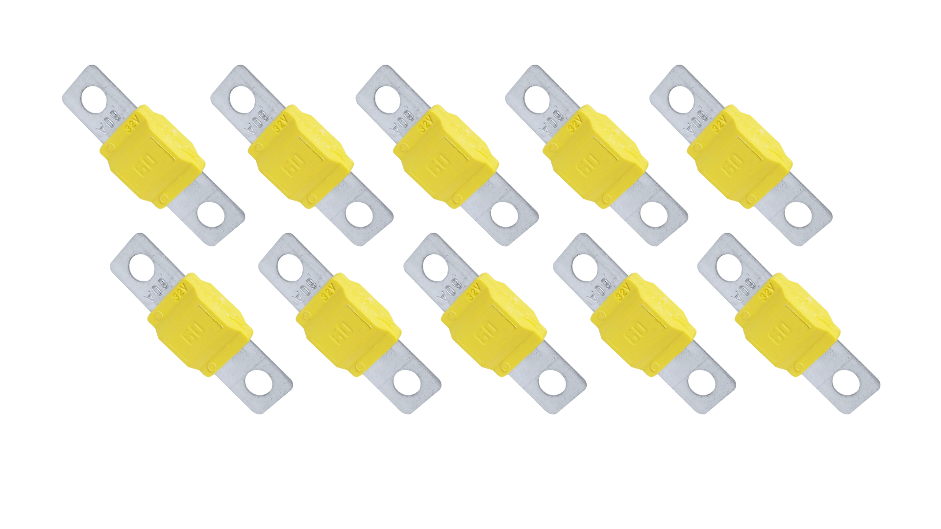 Fusible MIDI Para Protección De Batería 60a 32v Pack 10und