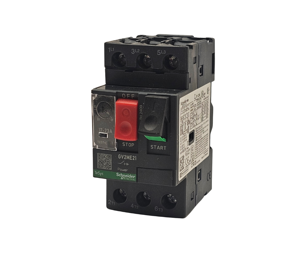 GV2ME21 GUARDAMOTOR Schneider TESYS 17-23A 3 Polos, 600V - Imagen 2