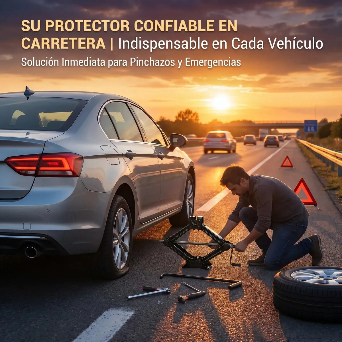 Gata Tijera 1.5 Toneladas Para Auto Y Camioneta - Imagen 5