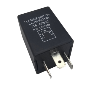 716/C6032 RELE - FALSHER 12V 3PINES TERMINALES JCB