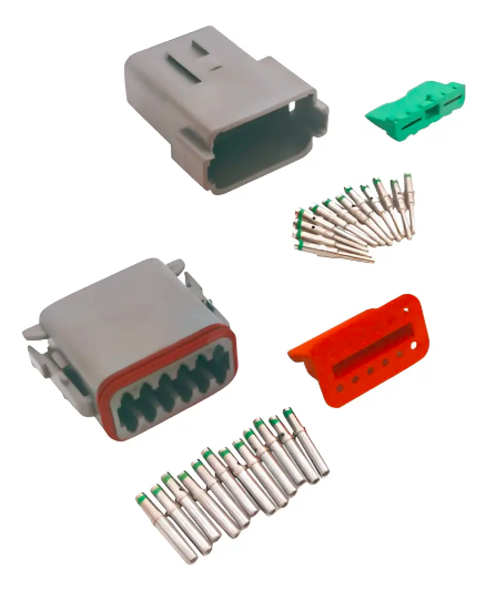 Conector Deutsch 12 Pines Kit Macho/hembra Dt06-12s, Dt04-12p