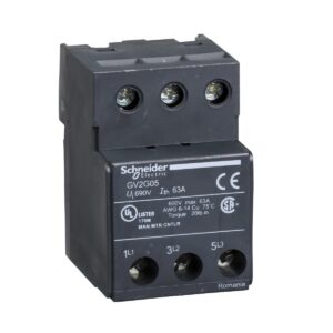 GV2G05 Borne de alimentacion conjuntos de tres barras para polos Schneider Electric