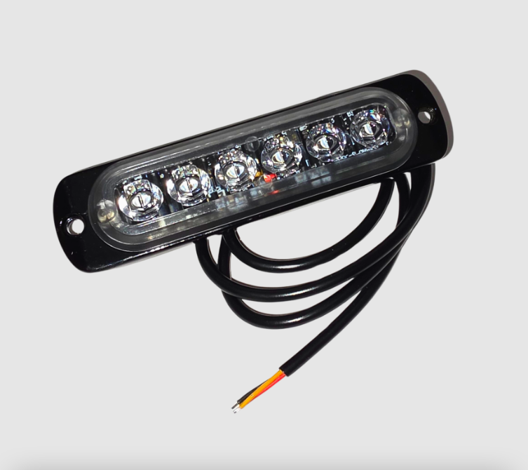 Barra Destellante LED Ambar 12-24V