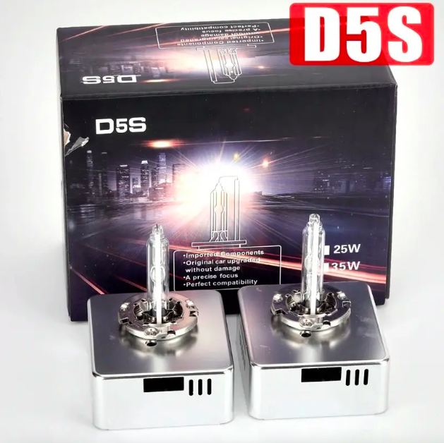Ampolletas Xenón HID D5S 6000K Premium Alta Luminosidad - Imagen 5